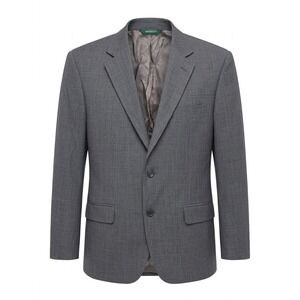 NWT B by Brooks‎ Brothers Gray Two Button Wool Blazer Jacket 42S 45023-001ND018A